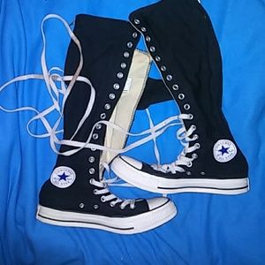 Converse knee high boots